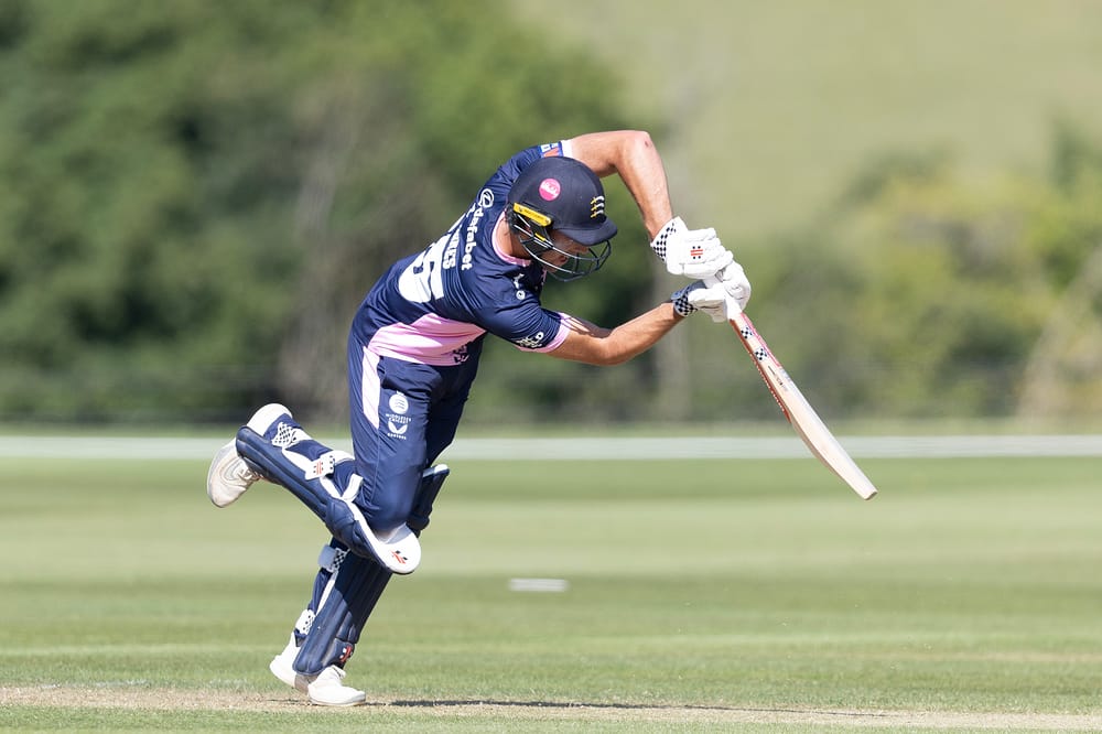 Josh De Caires, Middlesex CCC during Buckinghamshire vs Middlesex, Men's Minor One-Day Match Cricket at Sir Paul Getty's Ground on 2nd July 2026