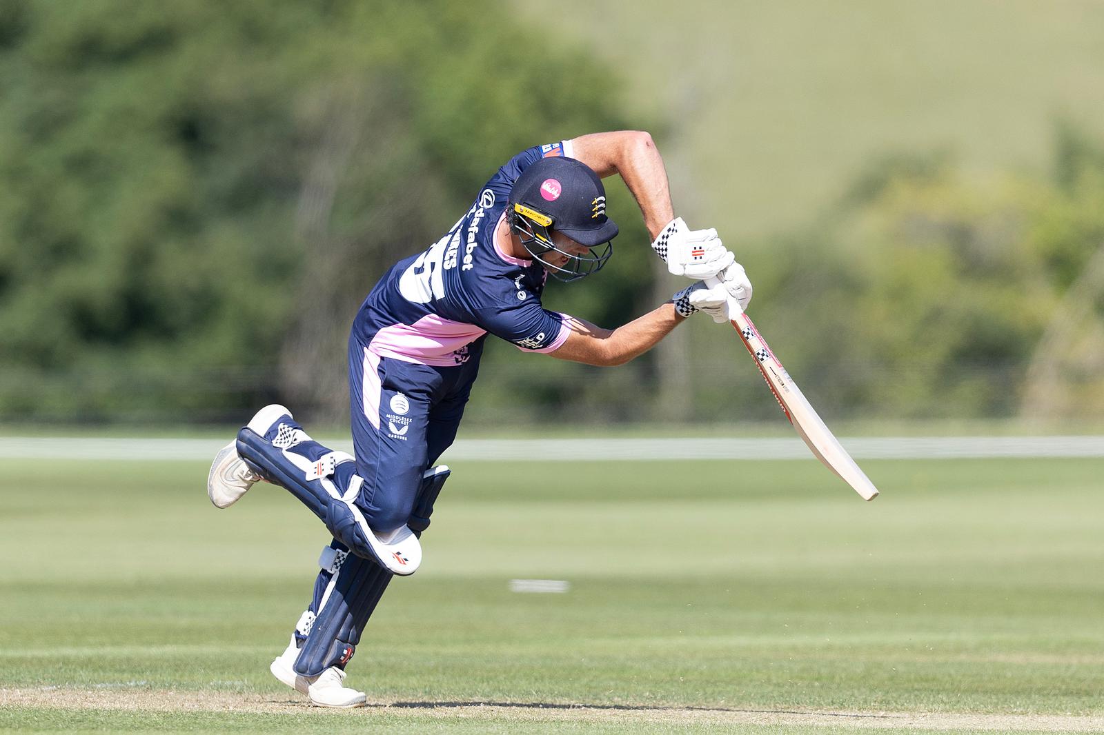 Josh De Caires, Middlesex CCC during Buckinghamshire vs Middlesex, Men's Minor One-Day Match Cricket at Sir Paul Getty's Ground on 2nd July 2026