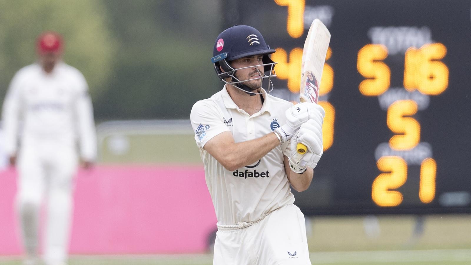Joe Cracknell's Middlesex career on the up