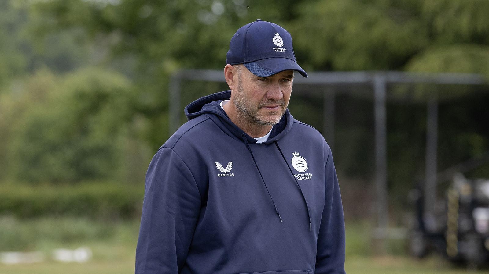 Middlesex head coach Peter Fulton