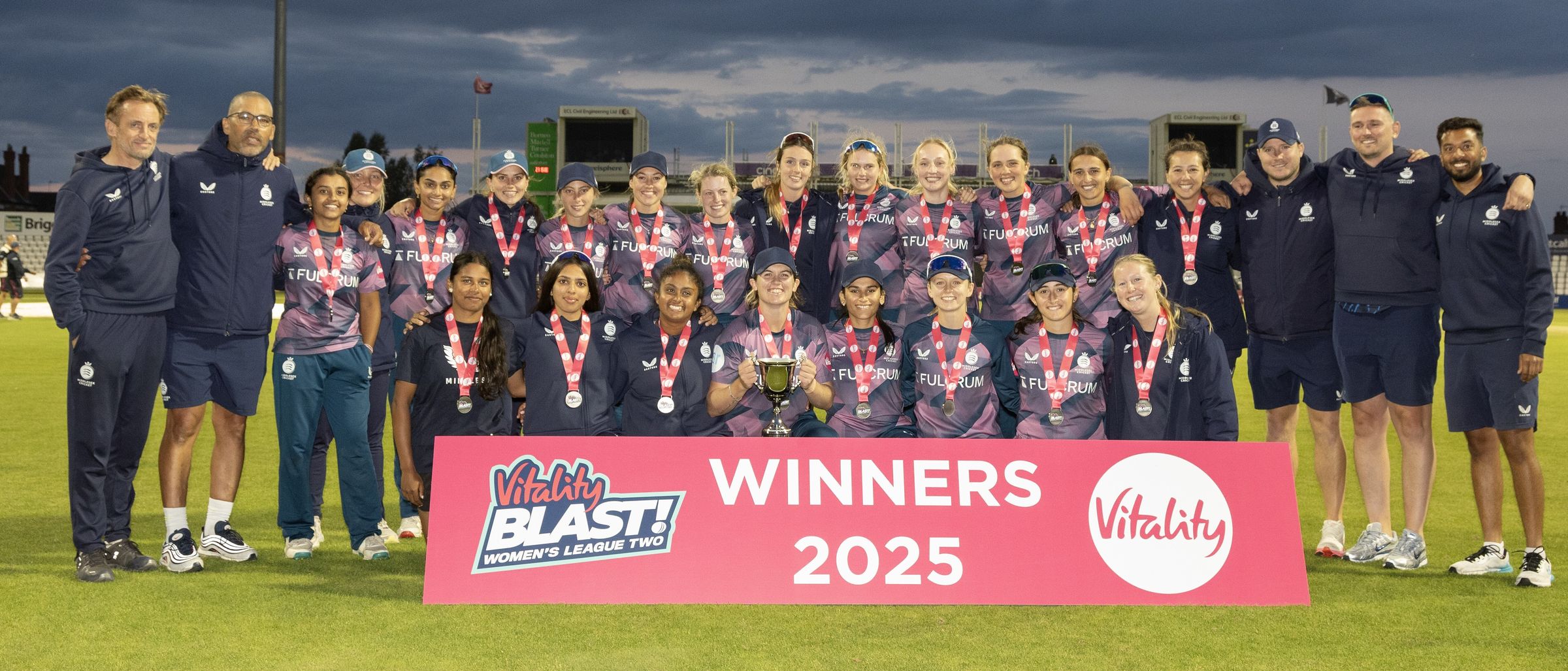 Middlesex Women celebrate Tier Two T20 triumph